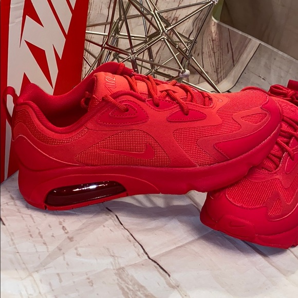 🌞 NWT Nike air max 200 university red shoes - Picture 6 of 8